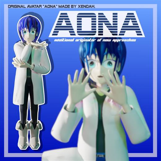 VRChat想定アバター 葵那 Aona