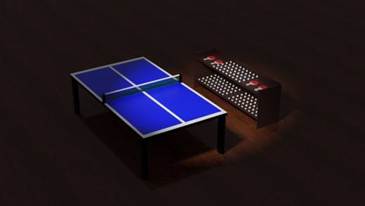 卓球台 3Dモデル